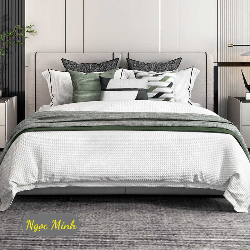 Giường Ngủ Bọc Vải Cao Cấp Nhập Khẩu (GN04)