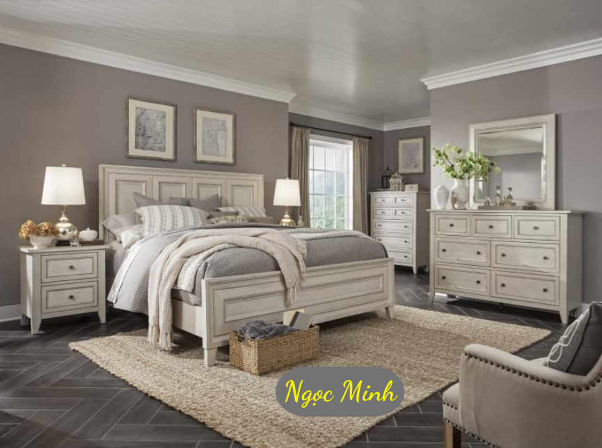 Giường Ngủ Tân Cổ Điển (GN09)