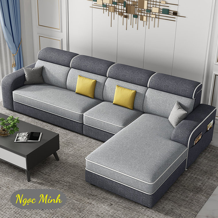 Sofa Phòng Khách Góc Chữ L (SF02)