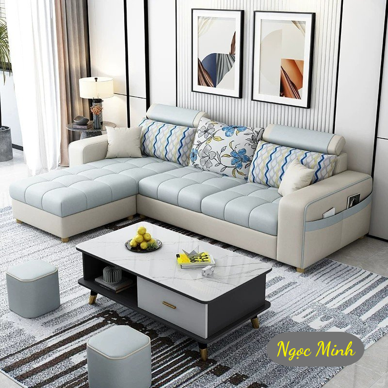 Sofa Phòng Khách Góc L (SF01)